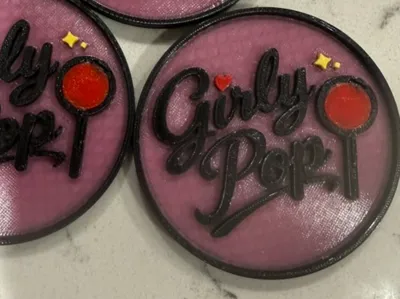 Girly Pop Coaster