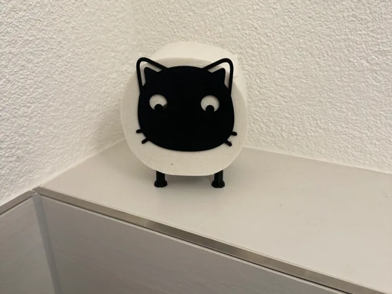 Cat Toilet Holder