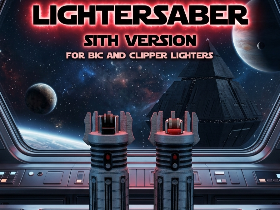 SITH LIGHTSABER LIGHTER CASE FOR BIC OR CLIPPER
