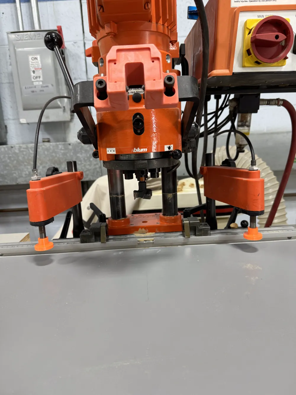 Blum Mini Press Feet for the Pistons Blum Hinge Boring Machine