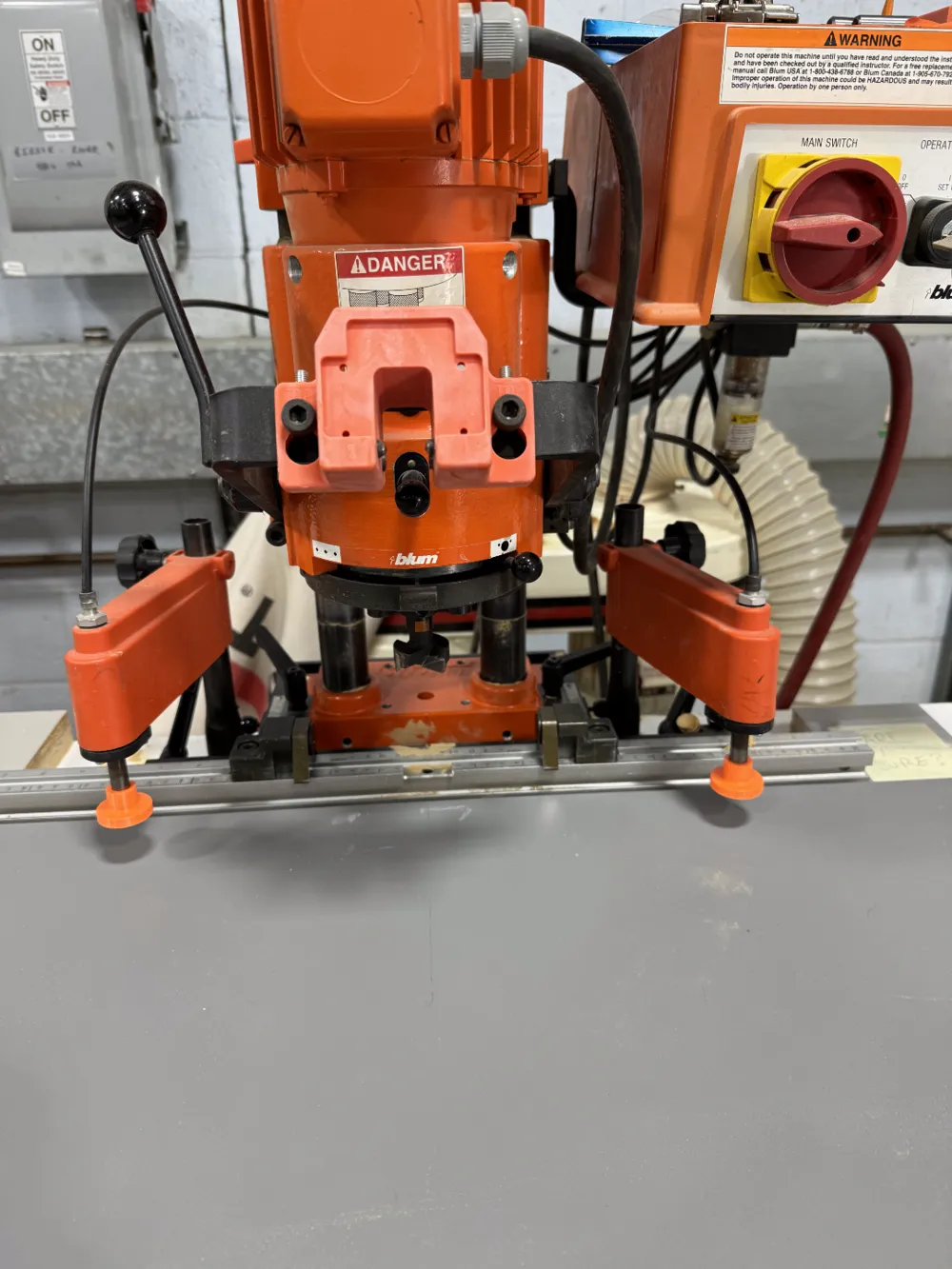 Blum Mini Press Feet for the Pistons Blum Hinge Boring Machine