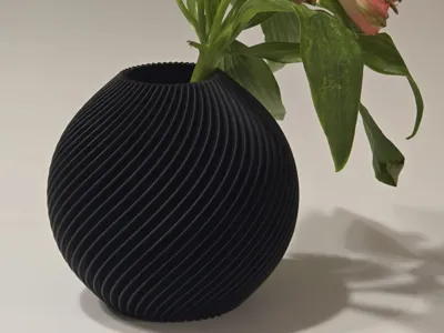 Tiny Buble style Spiral vase      1h35m print time