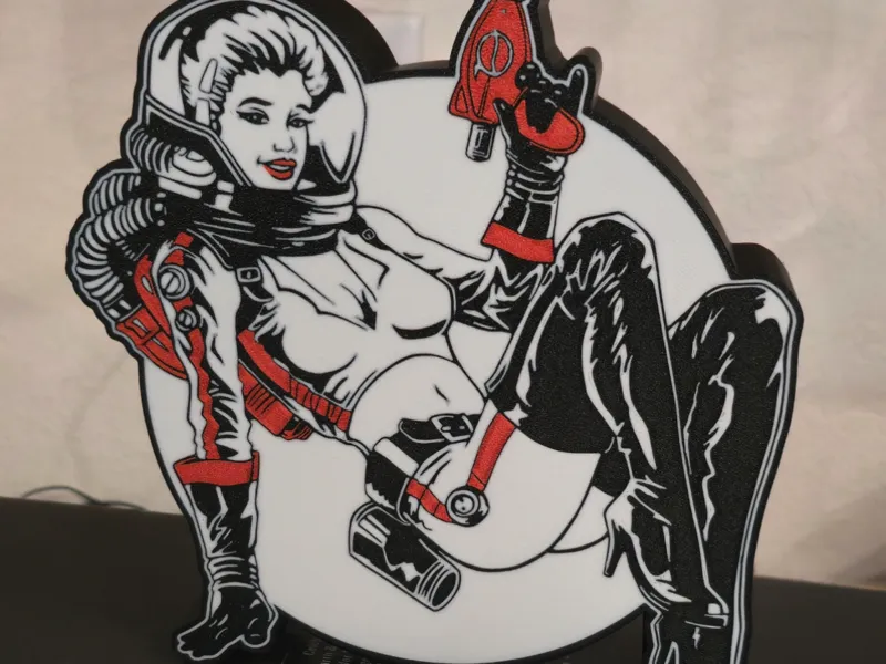 Nuka Cola Girl Lightbox