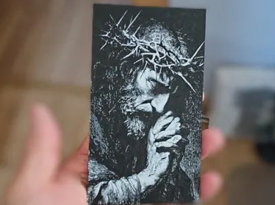 Christ praying thorns hueforge 3 colors