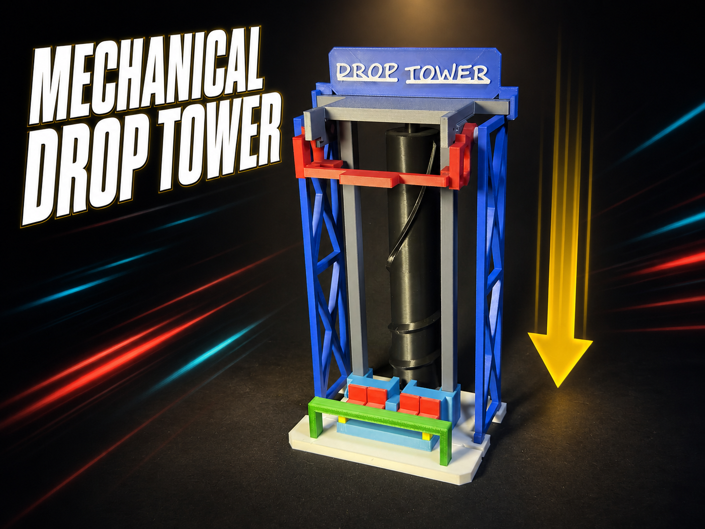 Mechanical Drop Tower - 1