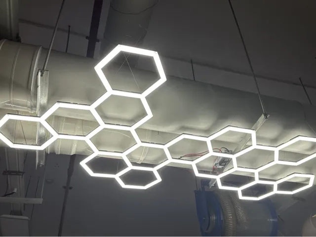 Hexagon LED Light (Large)