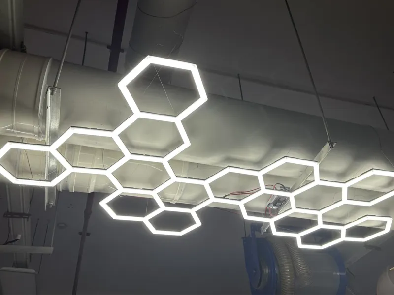 Hexagon LED Light (Large)