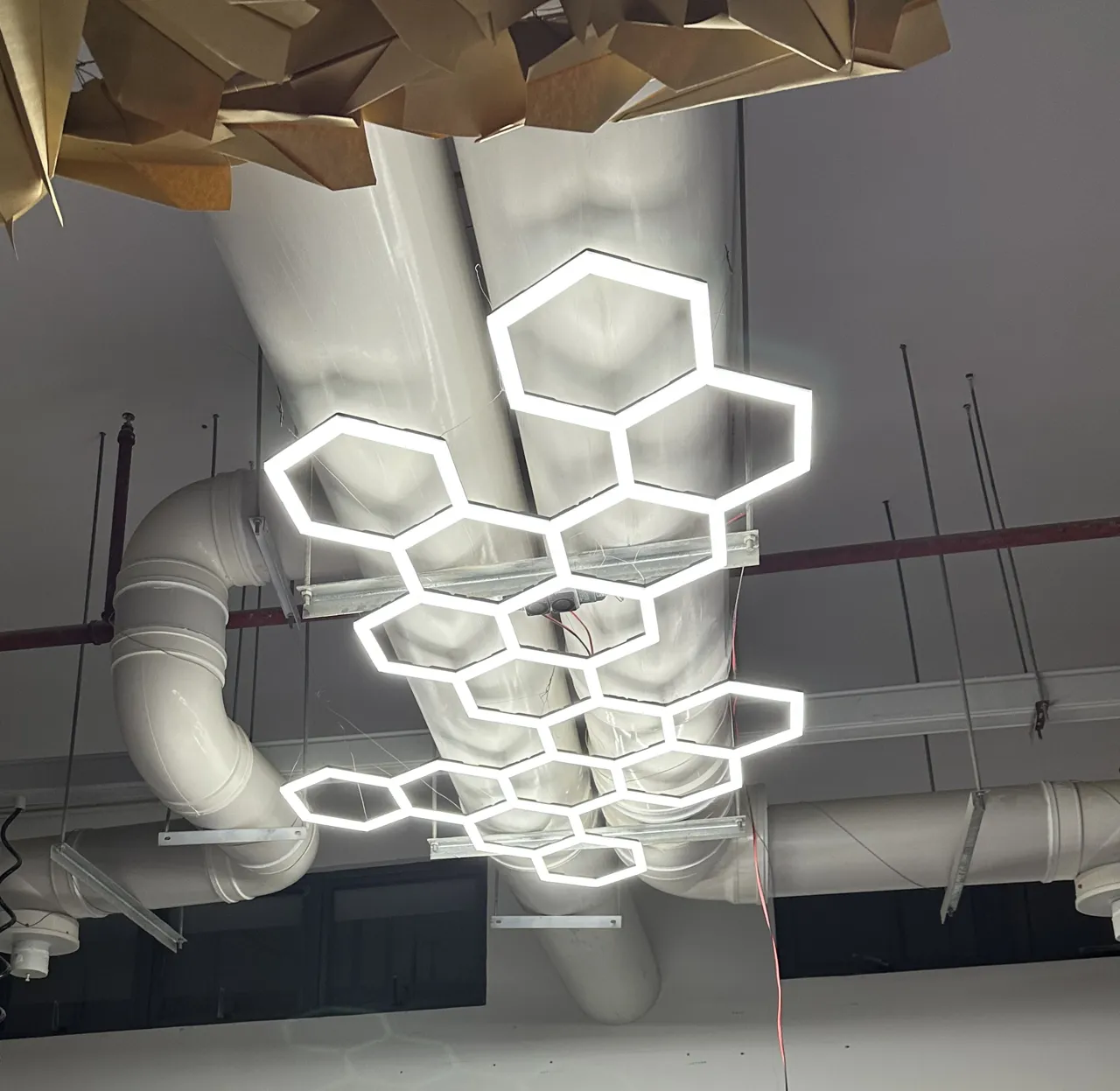 Hexagon LED Light (Large) view 3