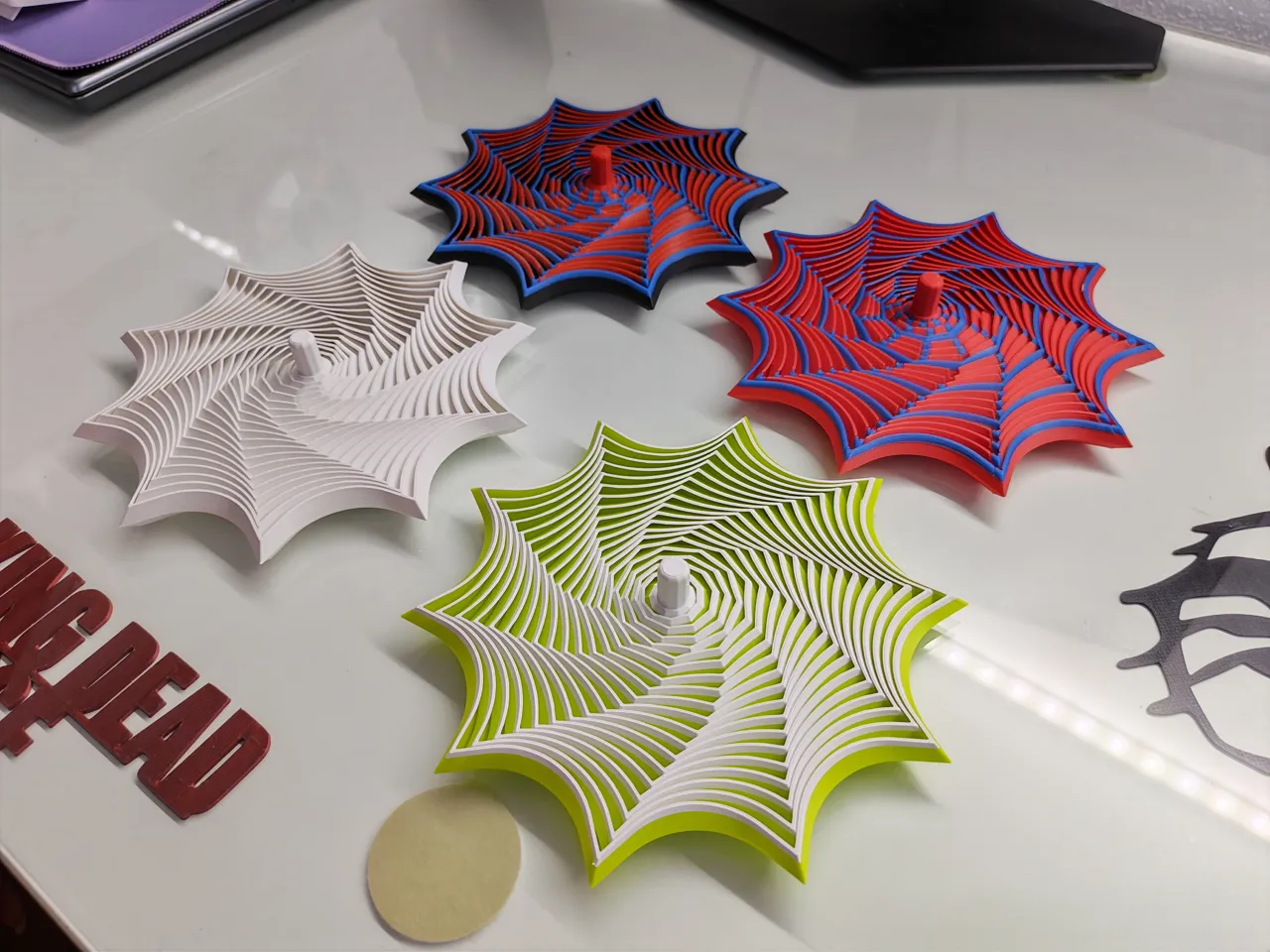 spiderman fidget view 2