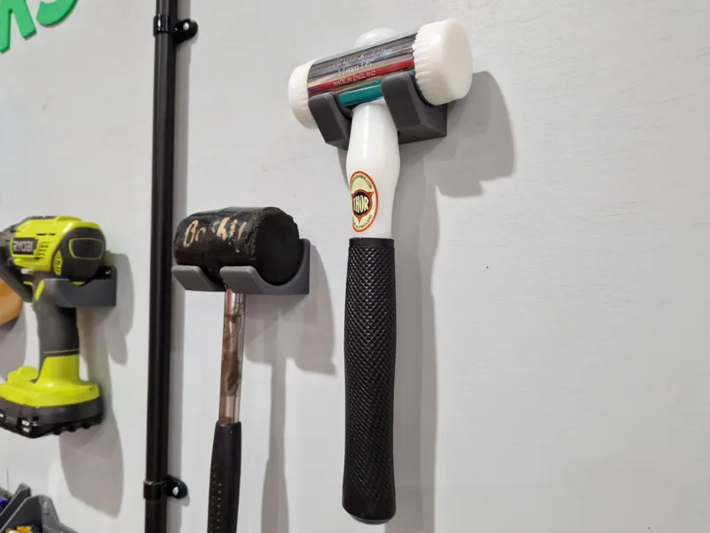 TOOL WALL - 2lbs MALLET HANGER