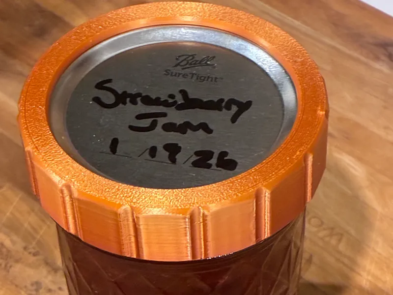 Normal Mouth Mason Jar Rings with lid retention