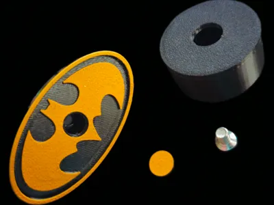 Batman Lumbar Knob for Secret Labs Chair