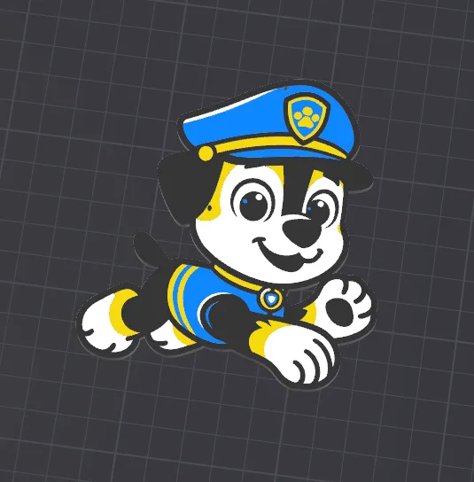 Paw Patrol Action Pup by ZipZapPrint MakerWorld