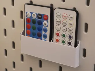 LED Remote Holder for IKEA SKADIS