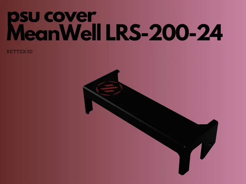 Mean Well LRS-200-24 PSU Cover