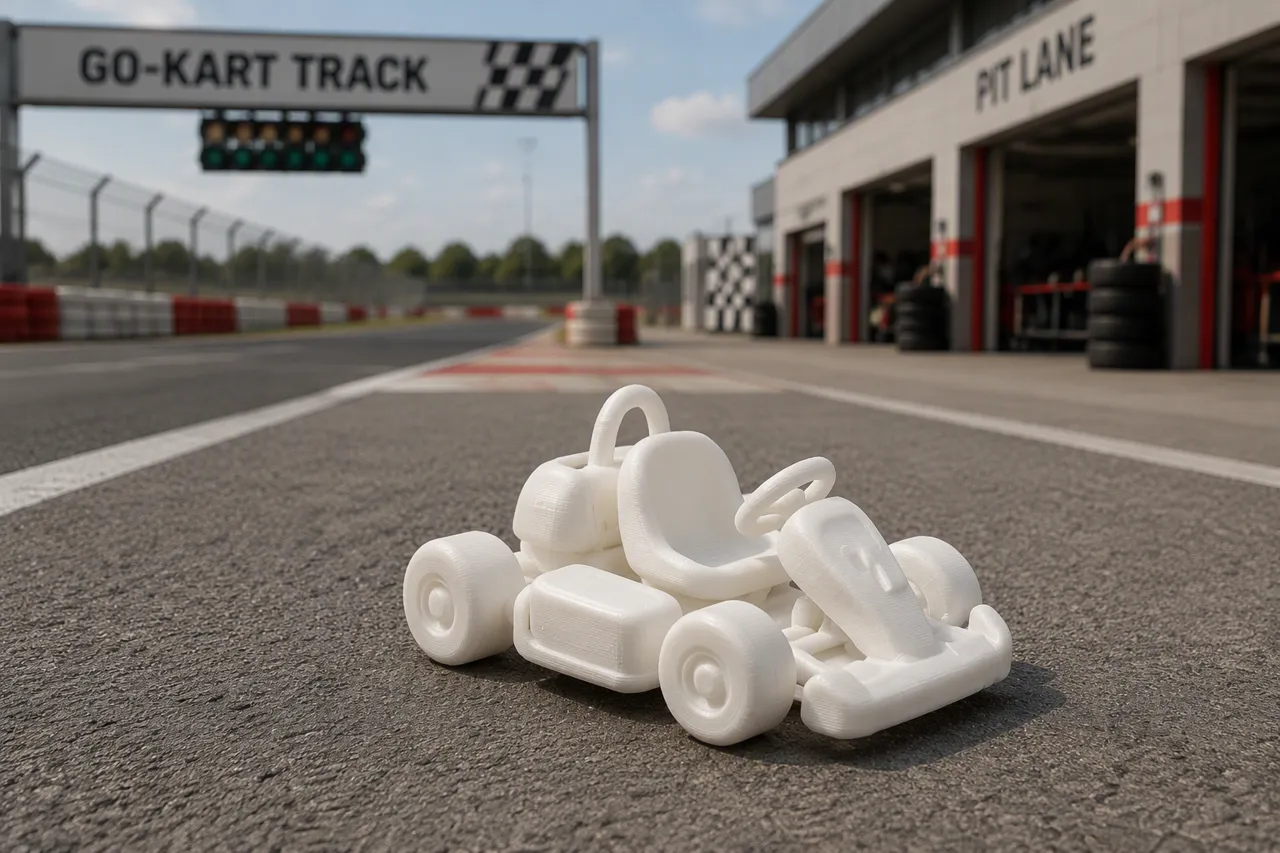 Chubby Vehicles Series - #14 GoKart view 3