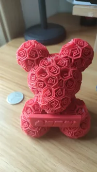 Ourson de roses — cadeau romantique — photo 3