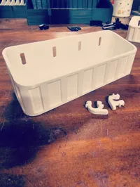 0.2mm layer, 3 walls, 15% infill NO SUPPORTI