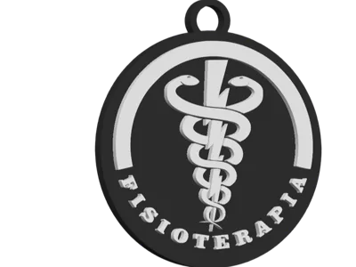 Physiotherapy Keychain 