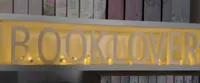 Lettres décoratives « Booklover » pour étagère — photo 2