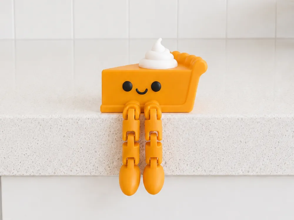 Estante o repisa: Pumpkin Pie Articulated Flexi Leggy Shelf Sitter. Referencia del modelo original.