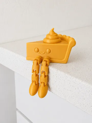 Estante o repisa: Pumpkin Pie Articulated Flexi Leggy Shelf Sitter — vista de referencia 4