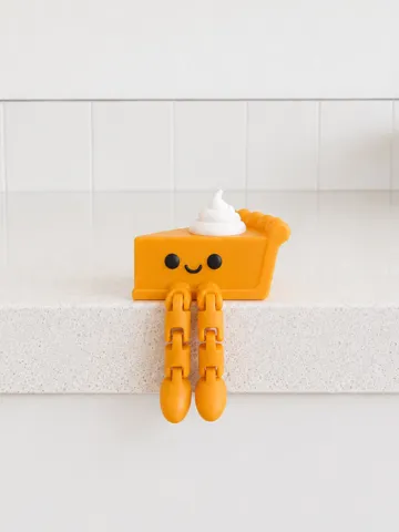 Estante o repisa: Pumpkin Pie Articulated Flexi Leggy Shelf Sitter — vista de referencia 2