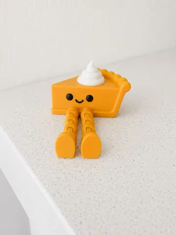 Estante o repisa: Pumpkin Pie Articulated Flexi Leggy Shelf Sitter — vista de referencia 3