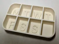 Pilulier hebdomadaire pour boîte Altoids — photo 2
