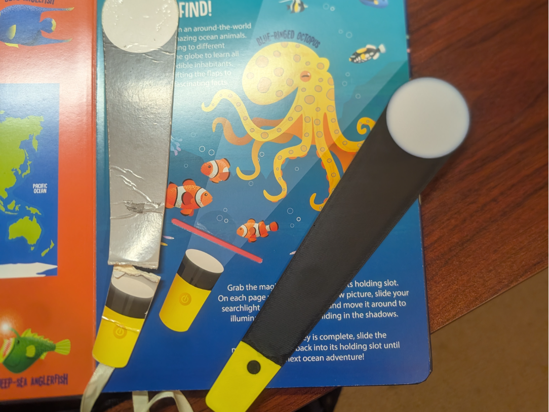 Magic Searchlight for children's book