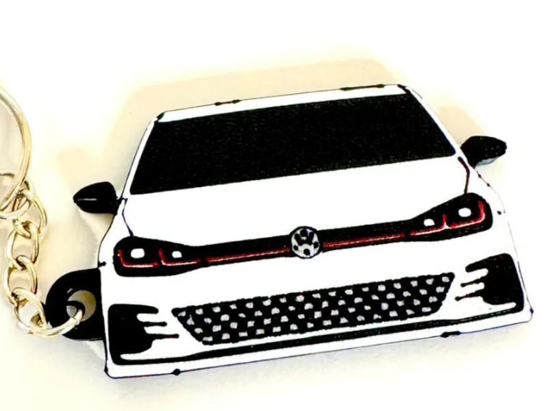 Volkswagen Golf 7.5 GTI Keychain