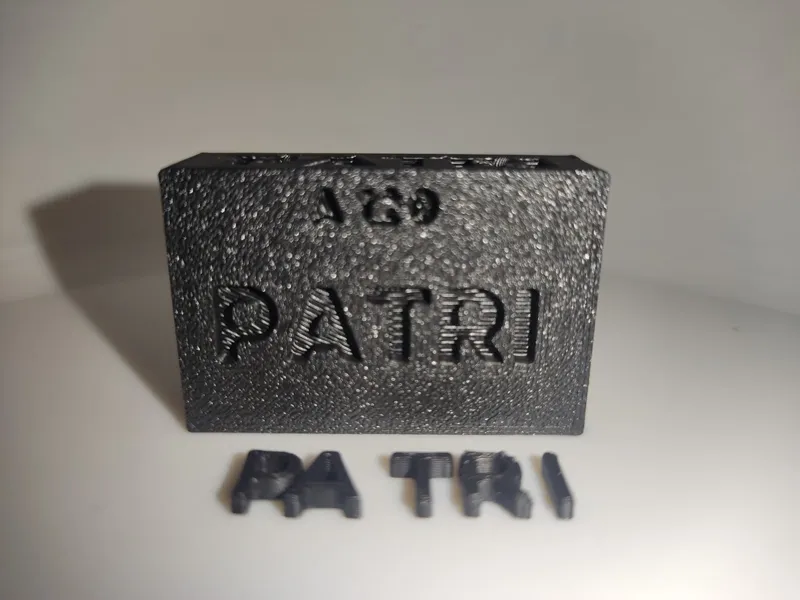 Test letras insertadas