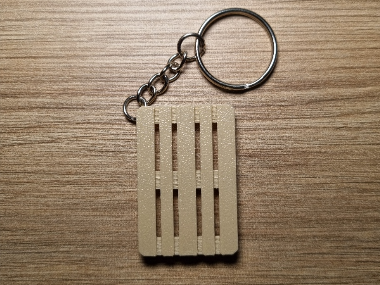 Mini Euro Pallet Keychain