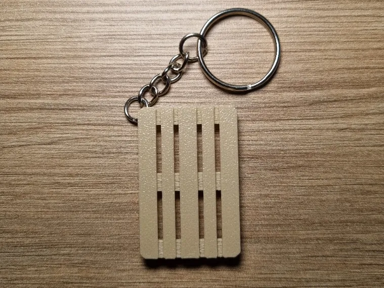 Mini Euro Pallet Keychain