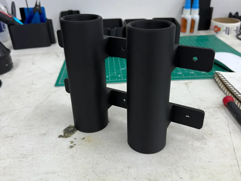 Tube Organizer with Tabs