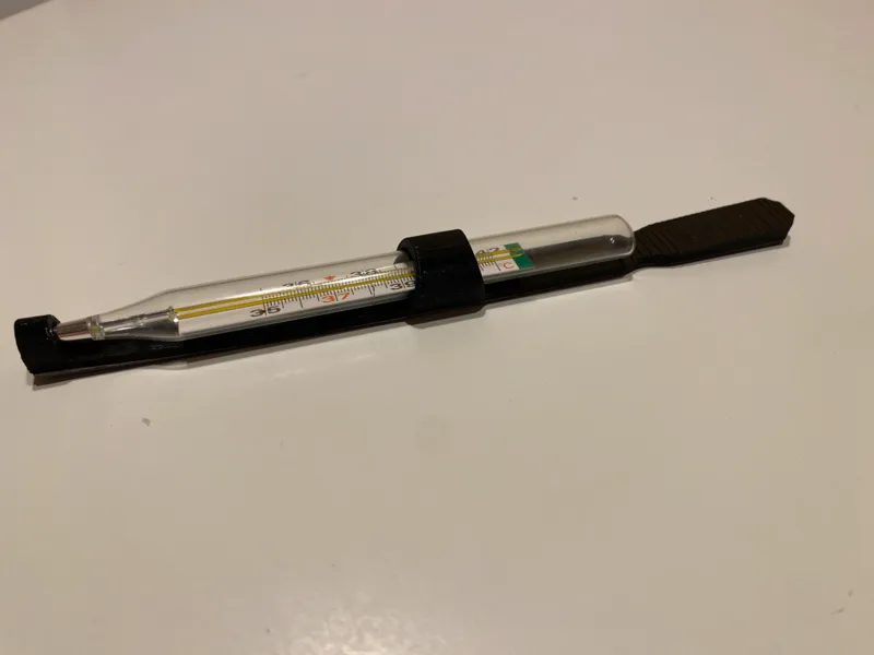 Thermometer shaker