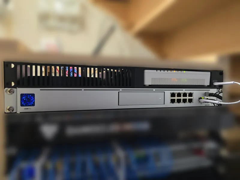 NBN FTTP NTD 1RU Mounting Kit