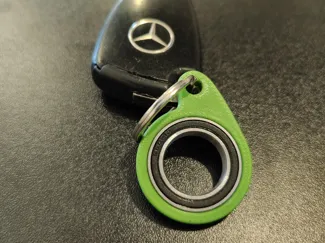 Small Fidget Keychain Roller Bearing