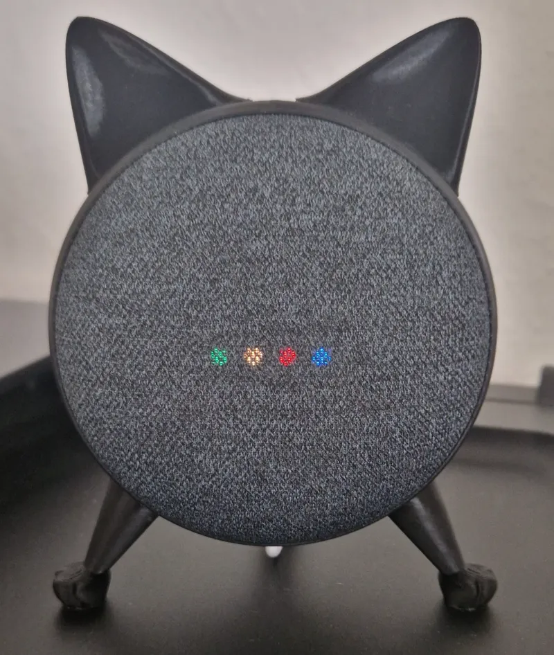 Google Nest Home Mini Cat Stand