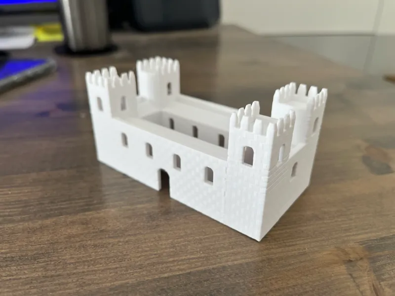 Medieval Italian castle 