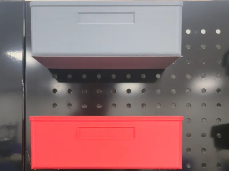 Storage Bin for Pegboard System