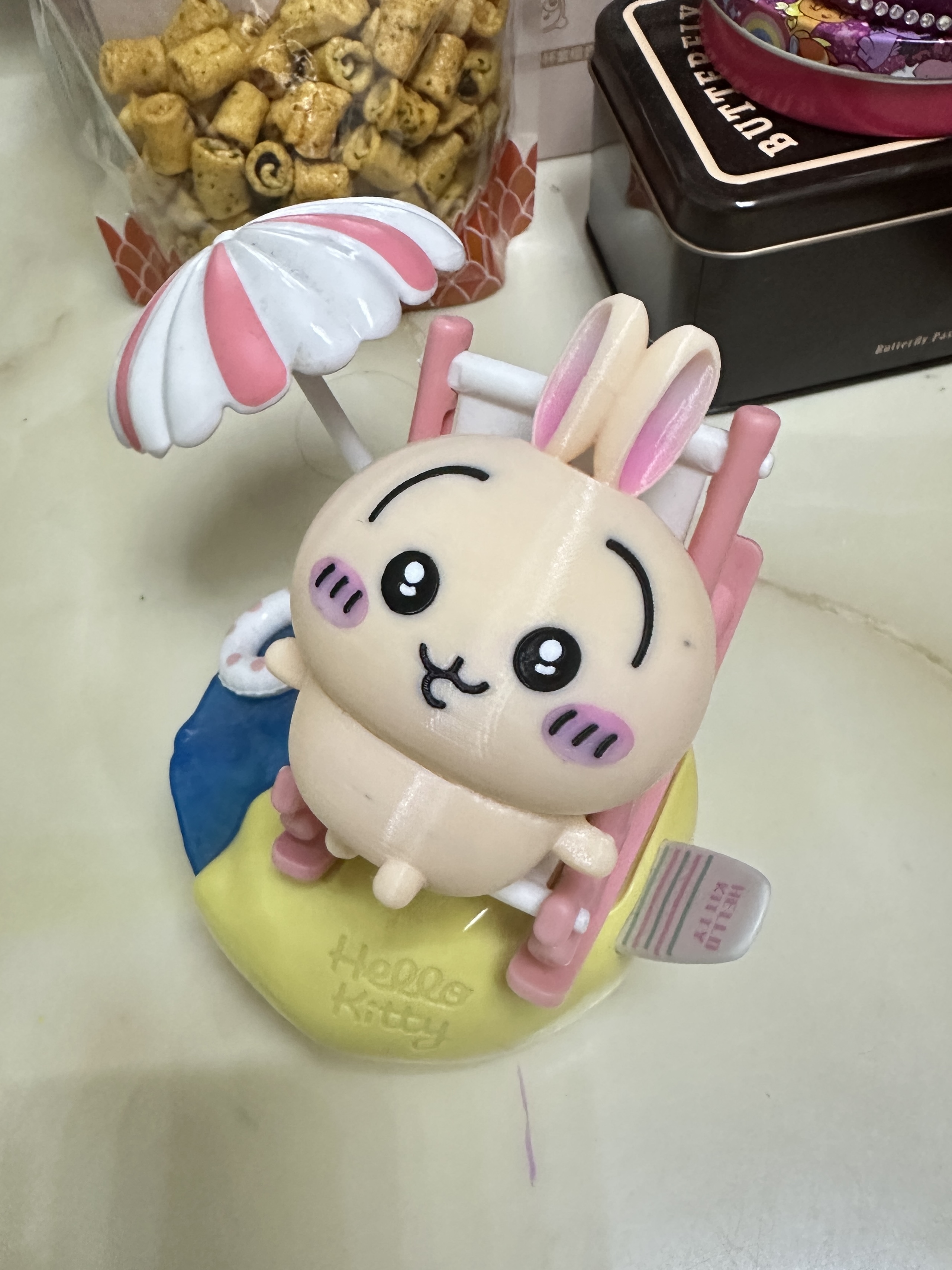 Miniatura 2 do modelo 3D 星挂乌萨奇摆台/挂件/零钱包（全拆件）