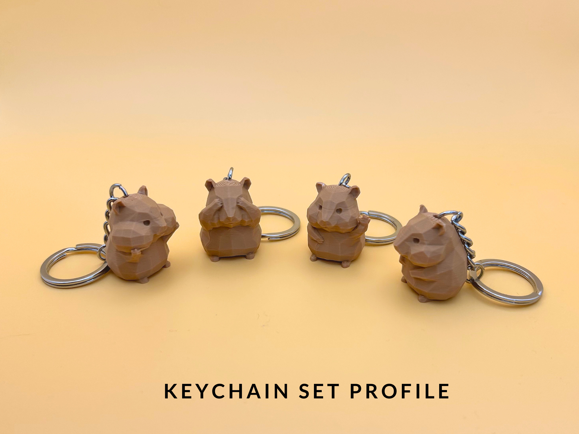 Miniatura 8 do modelo 3D Cute Mini Hamster Pack