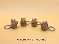 Keychain 4 Pack - 0.16mm layer, 2 walls, 15% infill