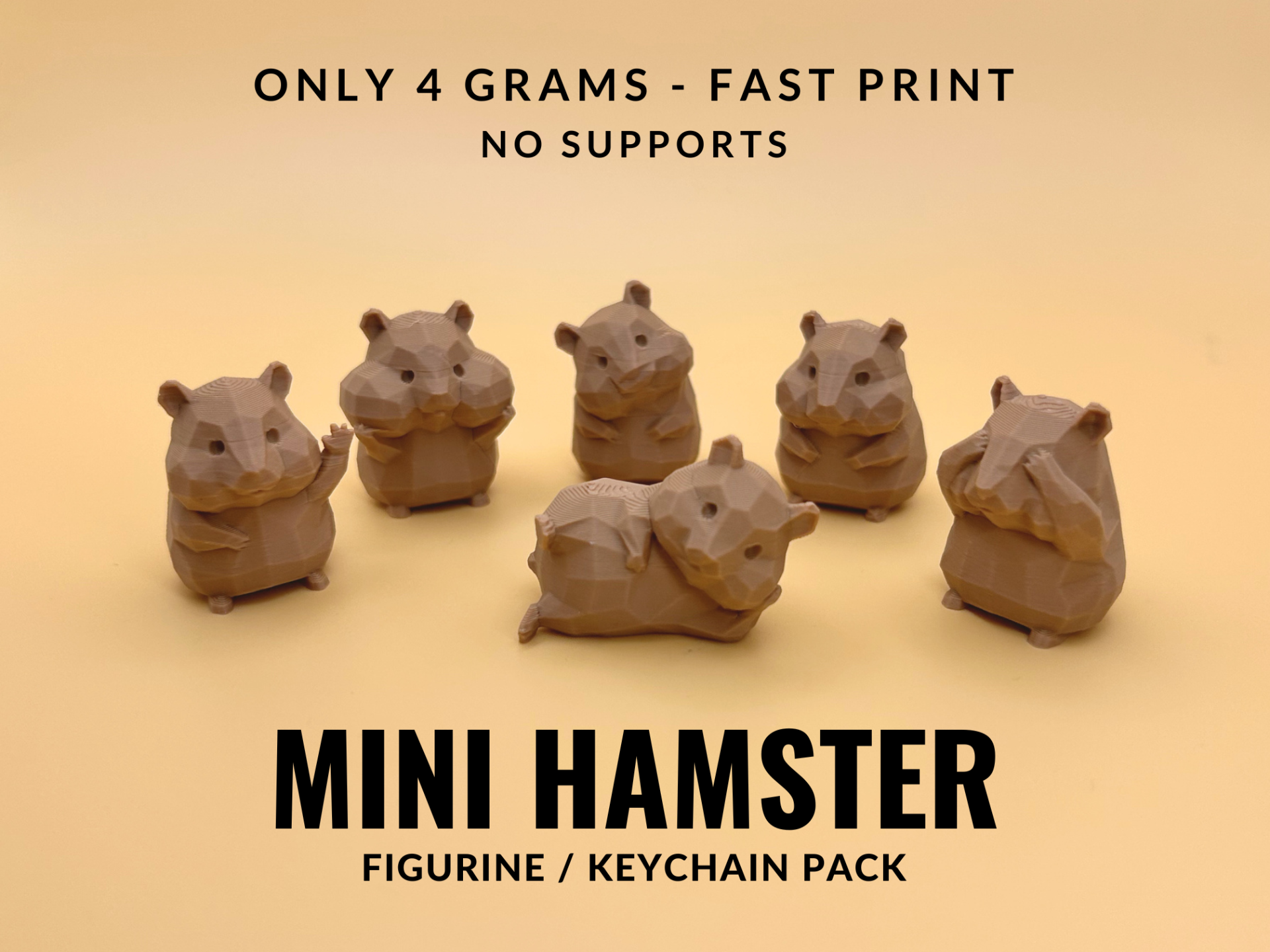 Cute Mini Hamster Pack
