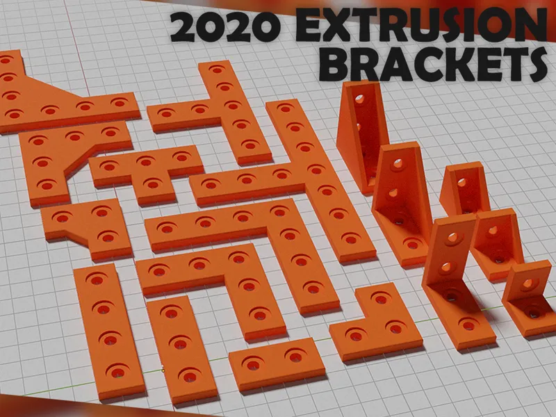 2020 Extrusion Brackets