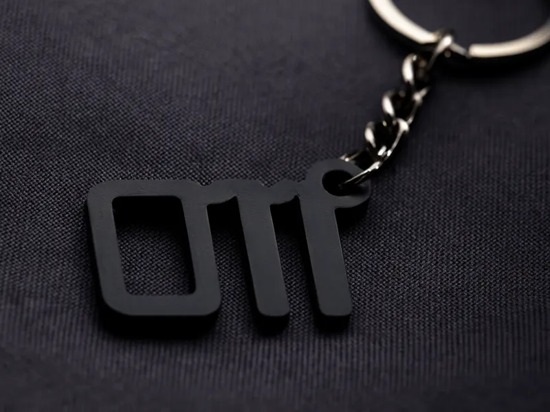 Stranger Things "011" Tattoo Keychain