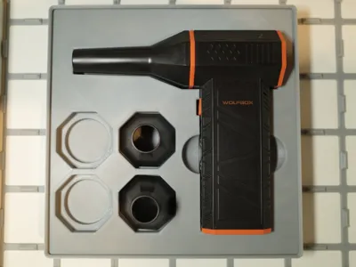 Wolfbox MF50 Gridfinity lower profile