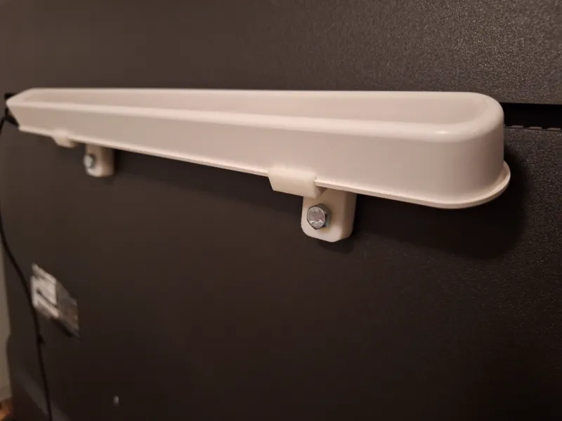 TV ambilight with Ikea Rolfstorp holder