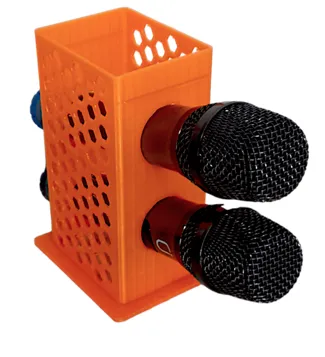 Microphone karaoke holder